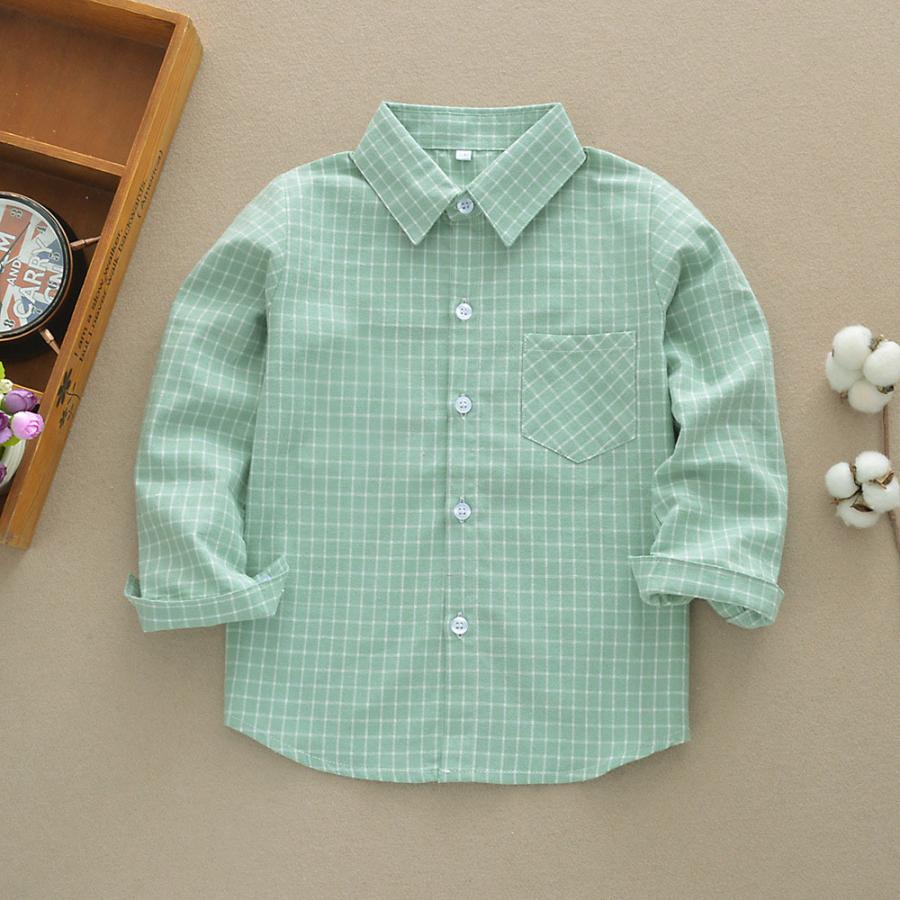 ☆ライトグリーン☆150cm☆シャツ lykidche3 ネルシャツ キッズ 子供 こども 子ども ジュニア 長袖 長そで チェックシャツ 秋 冬