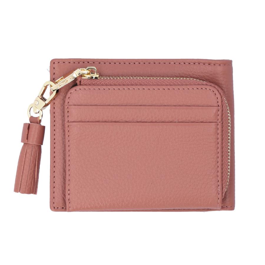 ☆ SAPI.サーモンピンク リズデイズ LIZDAYS 二つ折り財布 レディース