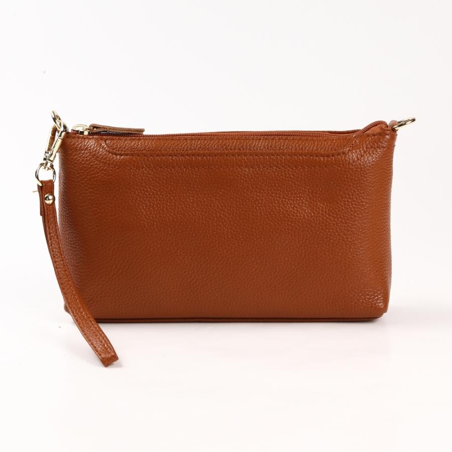 Melody レザー 小物 ポシェット ☆ 83.CAMEL Melody レザー 小物 ポシェット 本革ショルダーバッグ