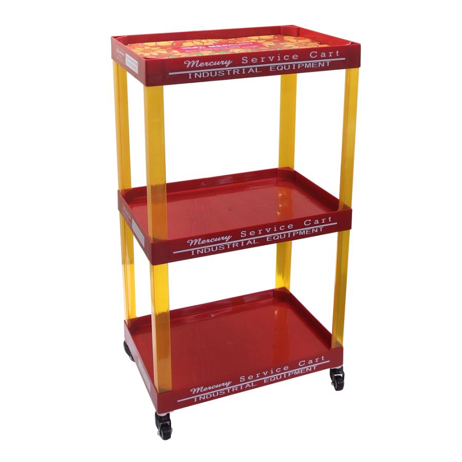 赤】Mercuryの3段棚