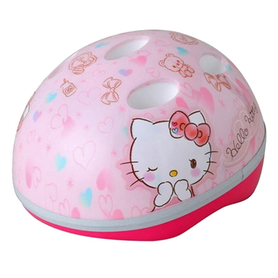 ☆ 160286.ハローキティH ヘルメット 自転車 子供 通販 おしゃれ