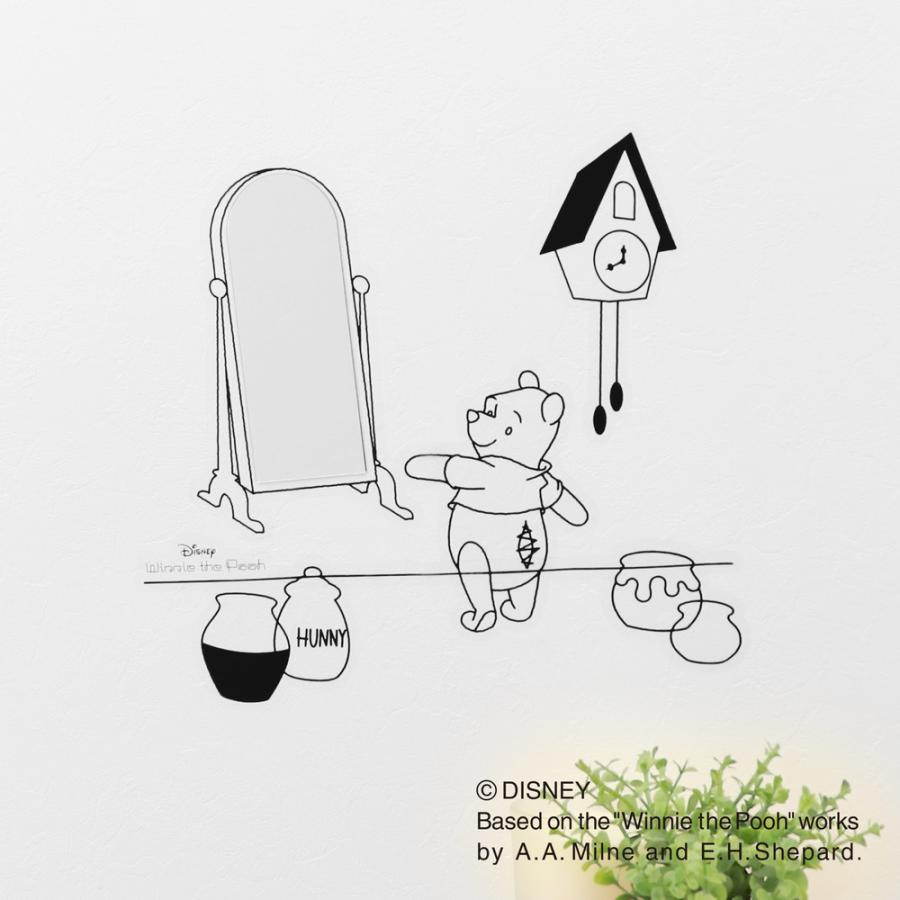 ☆ くまのプーさん 壁掛けミラー ウォールミラー 通販 ディズニー