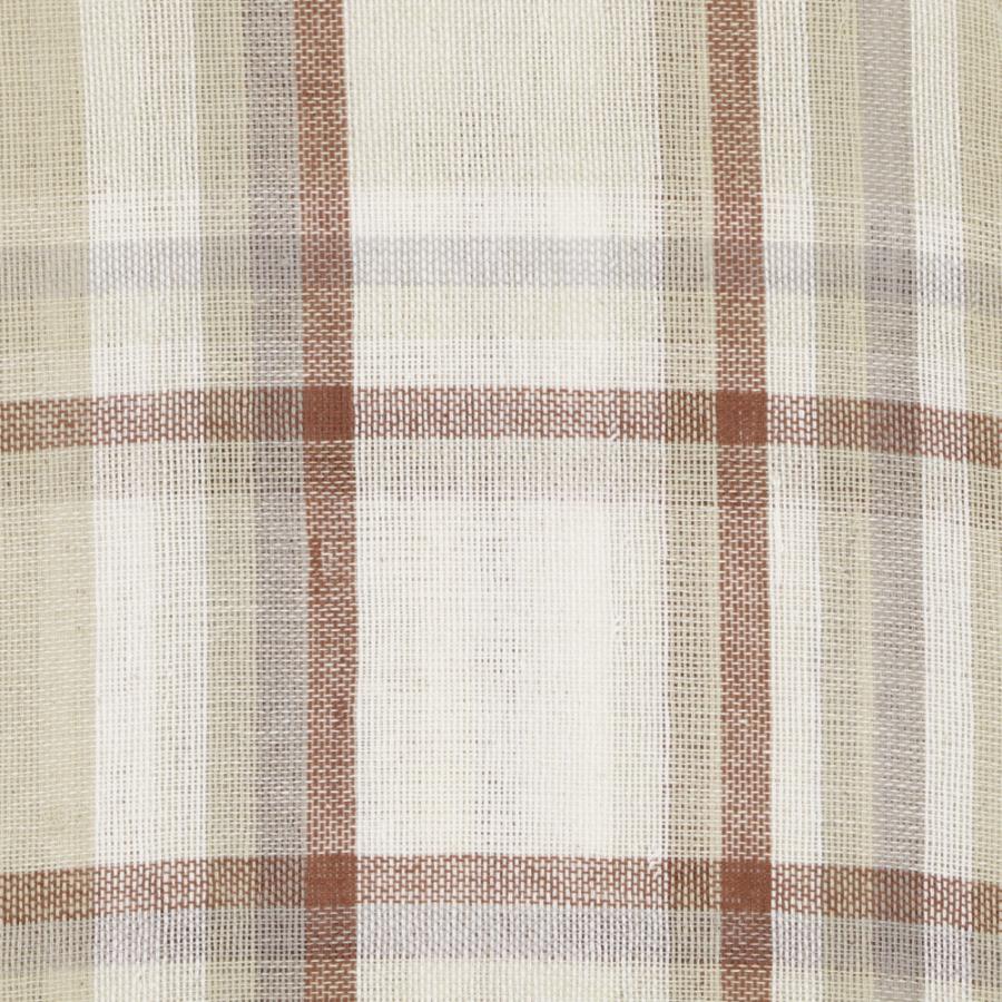 ☆ 53341.ベージュグレー マルチカバー 通販 マルチクロス ベッドカバー こたつカバー おしゃれ かわいい 子供部屋 チェック ソファーカバ | ブランド登録なし