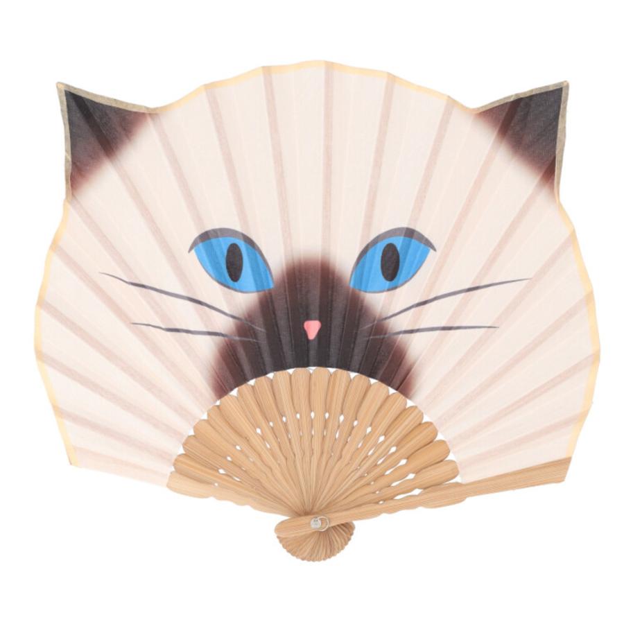 ☆ SIAM/25 ナッティ アニマル 扇子 natti せんす センス ねこ 猫 ネコ