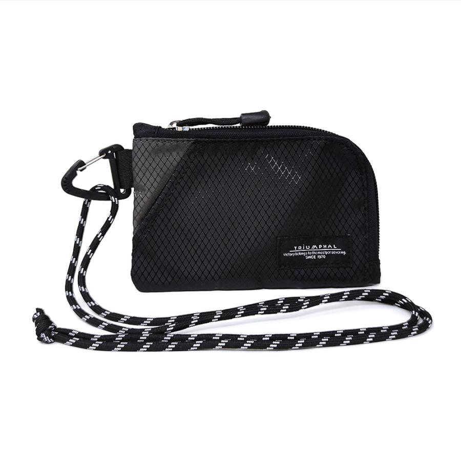 【美品】MOLINI ネックポーチ　ブラック 首から下げる ポーチ 通販 ネックポーチ ネックウォレット