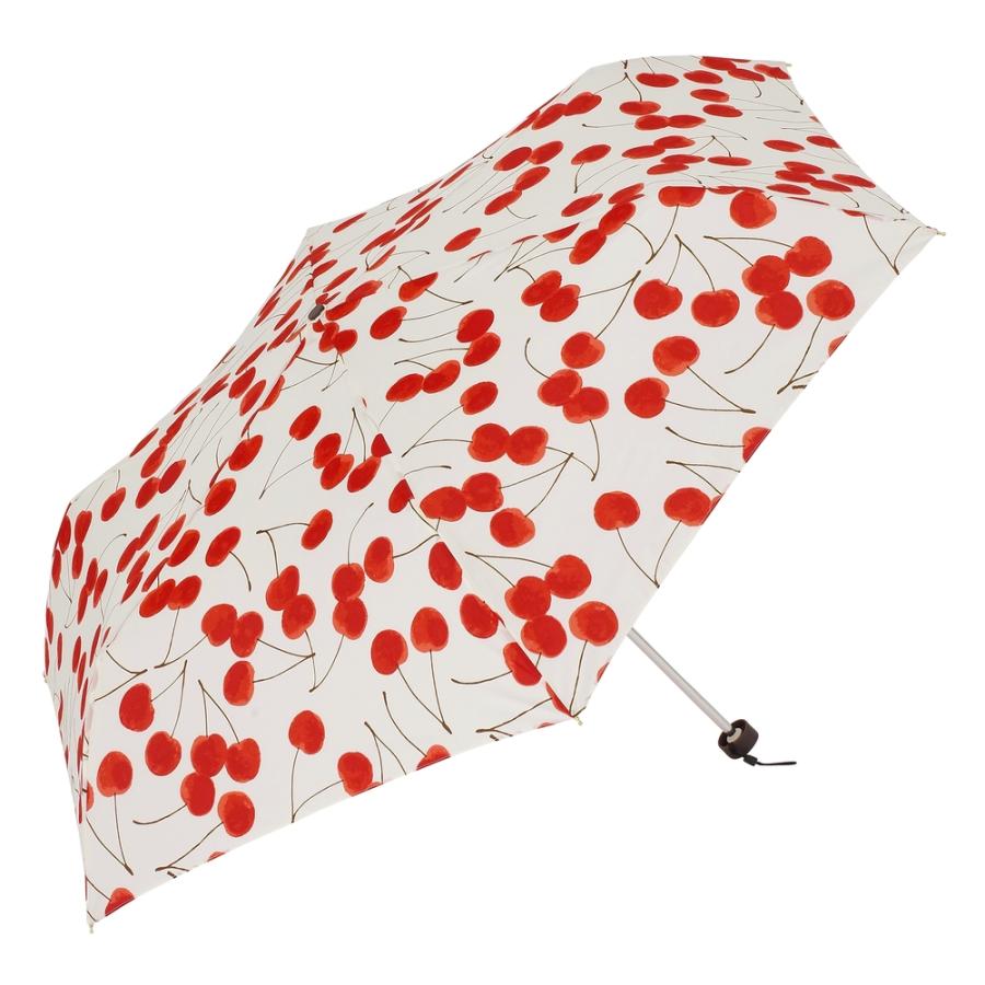☆ さくらんぼRed NEW STANDARD MINI 55cm 折りたたみ傘