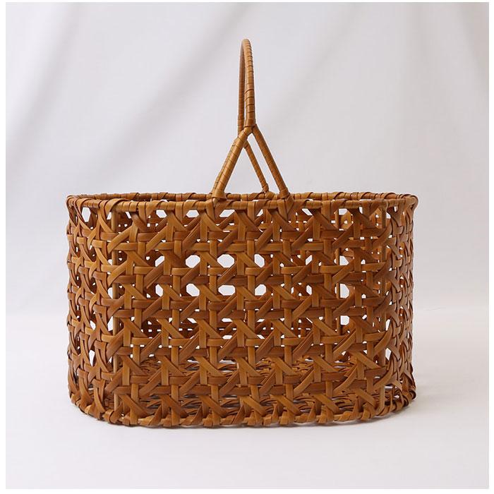 ☆ ブラウン ☆ UTILE Octa ユティルオクタ オーバルワンハンドルバスケット ユティルオクタ バスケット カゴ UTILE Octa | ブランド登録なし | 06