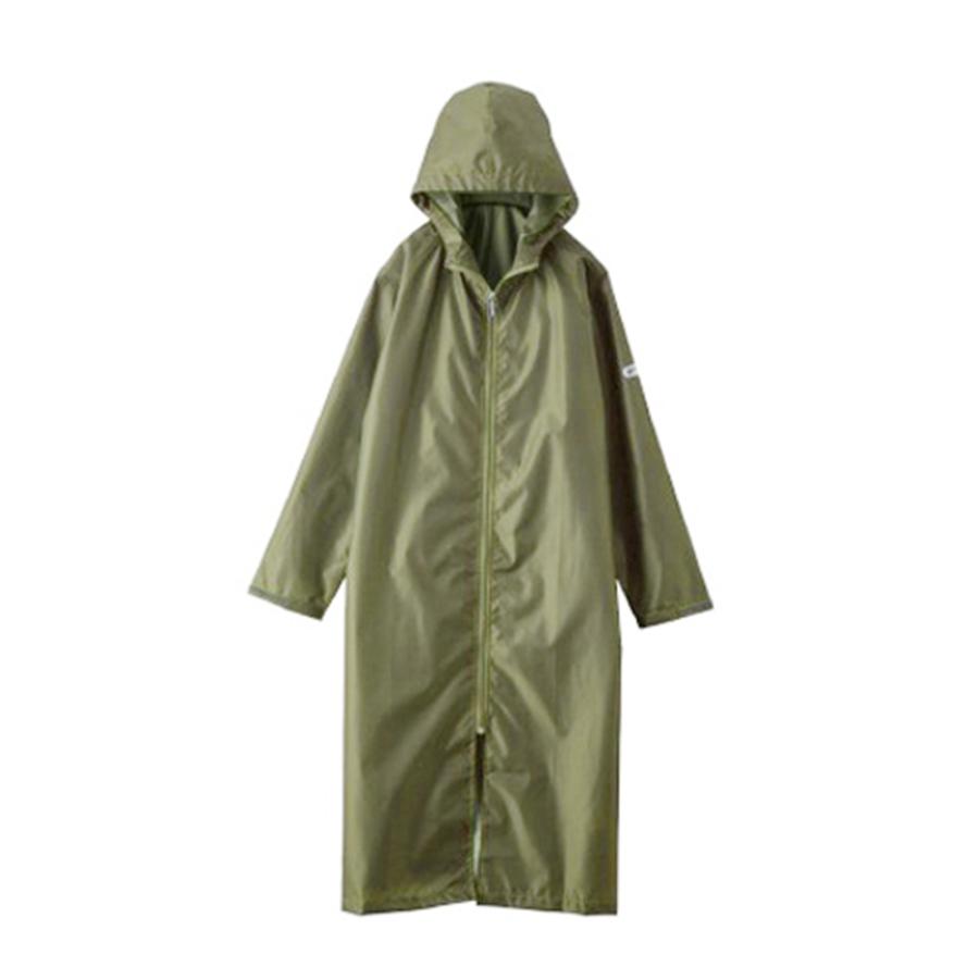 ☆ カーキ2 L Outdoor Products レインコート(男女兼用) #06003139