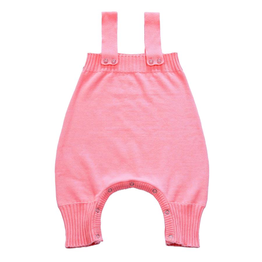 ☆ピンク☆XLサイズ ベビー ニット オーバーオール サロペット ロンパース 女の子 男の子 秋冬 キッズ おしゃれ かわいい シンプ