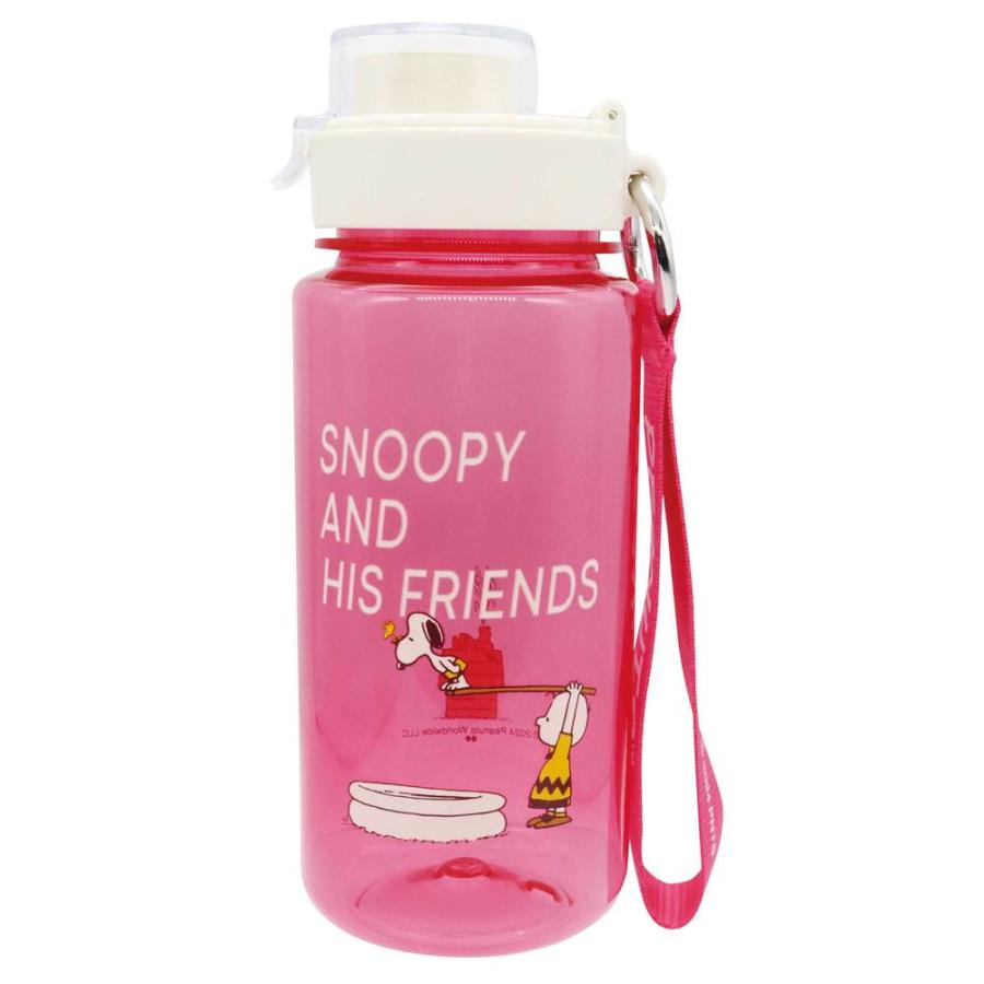 THERMOS スヌーピー タウン 水筒 0.35L ピンク スヌーピータウン