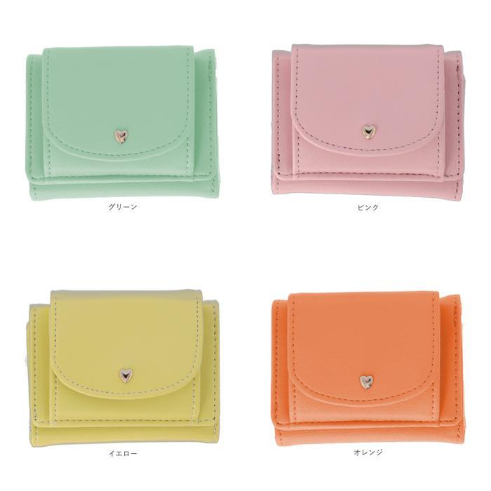 ☆ グリーン 推し活 推しカラー ミニ財布 三つ折り財布 折財布 ☆ グリーン 推し活 推しカラー ミニ財布 三つ折り財布 折財布