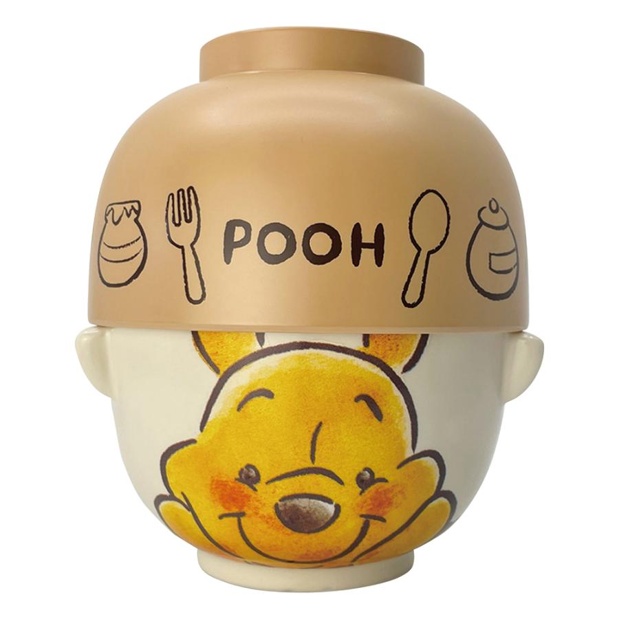 ☆ 水彩タッチ/くまのプーさん ディズニー 汁椀茶碗セット 大人サイズ