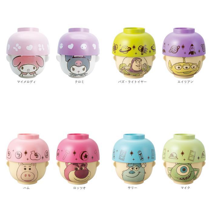 ☆ クロミ キャラクター 汁椀茶碗セット ミニサイズ 汁椀 茶碗 セット