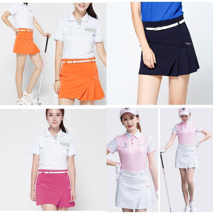 ☆ ピンク ☆ XLサイズ ゴルフウェア レディース スカート 通販 プリーツスカート ゴルフスカート キュロットスカート ゴルフ スカート イ | ブランド登録なし | 06