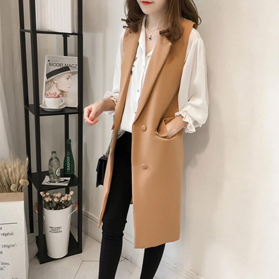 ☆ ベージュ Lサイズ ジレ ベスト レディース 通販 ロングベスト ☆ ベージュ Lサイズ ジレ ベスト レディース 通販 ロングベスト