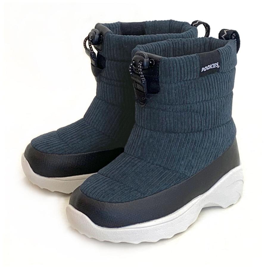 ☆ ブルーG 19-20cm POOKIES プーキーズ キッズ ジュニア スノーブーツ