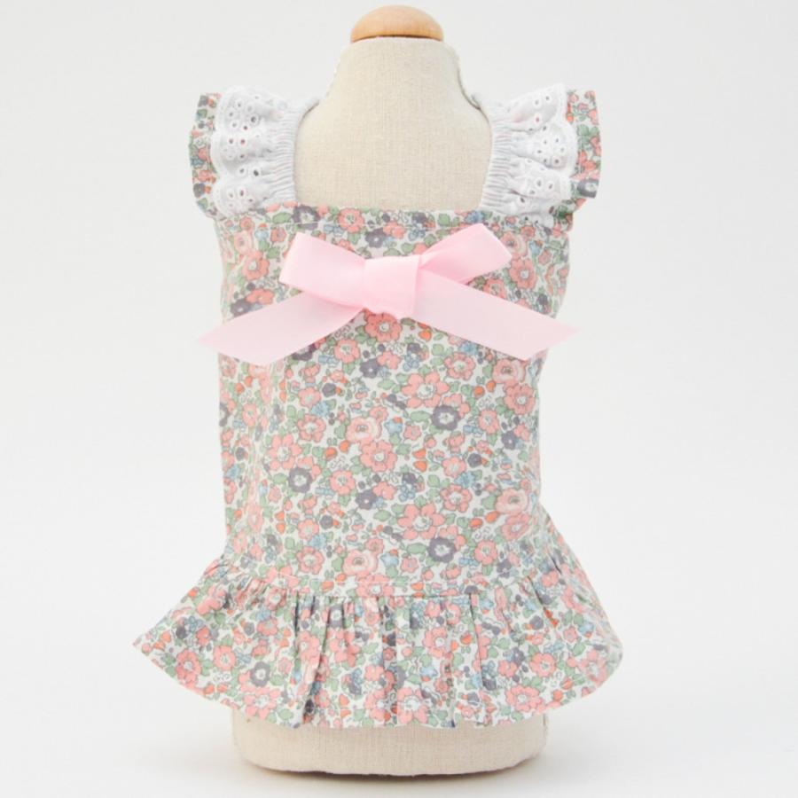 ☆ピンク☆M☆ペット服 pkpt89159 ペット 服 かわいい スカート フリル Tシャツ カットソー 服 犬 犬服 いぬ 犬の服 ルームウェア