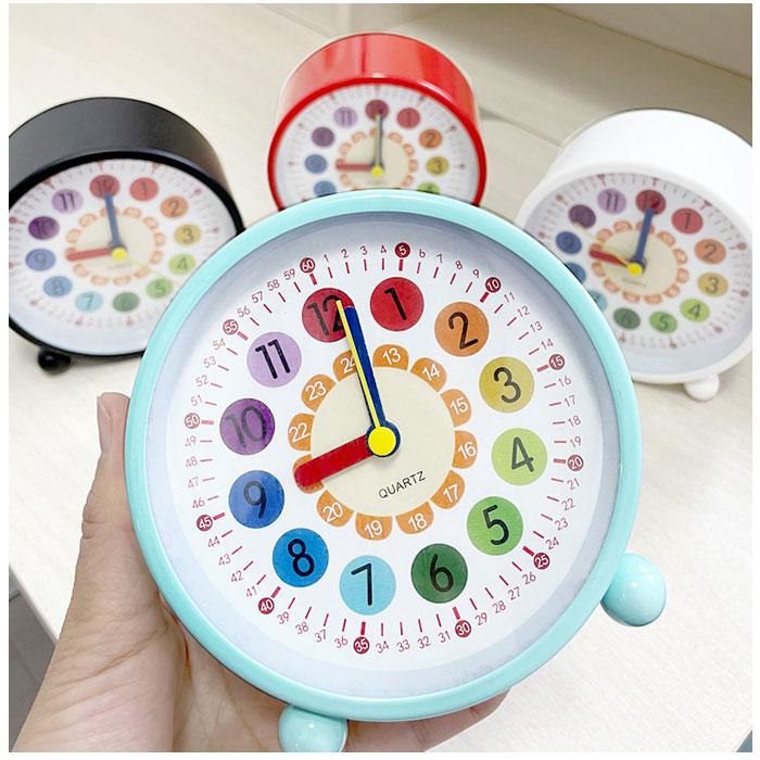 ☆ ミントグリーン 子供目覚まし時計 知育 pmumclock14 目覚まし時計