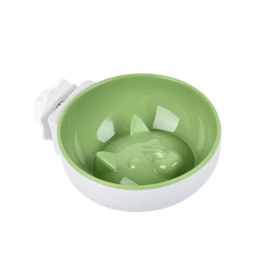 ☆グリーン☆フードボウル pmyfbowl02 給餌器 ペット 犬 猫 餌入れ 餌食器 食器 給餌機 餌やり機 餌やり器 皿 餌 容器 取り付け簡単