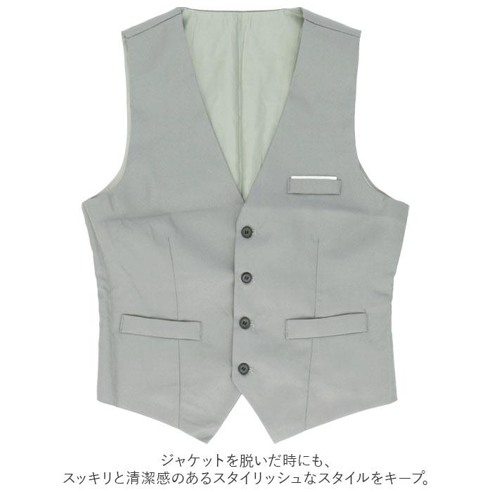 ☆ グレー Lサイズ ベスト 4ボタン pmymj420 フォーマル メンズ ☆ グレー Lサイズ ベスト 4ボタン pmymj420 フォーマル メンズ