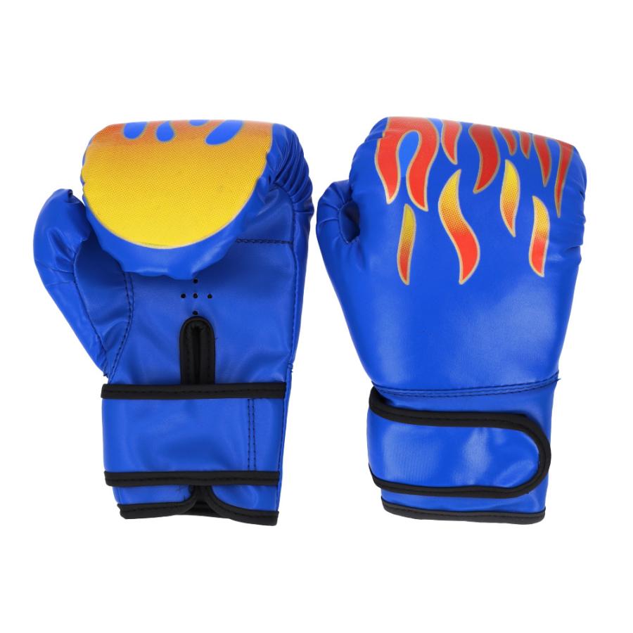 ☆ ブルー ☆ ボクシング グローブ 子供用 左右ペア pmynw029 ボクシング グローブ ミット セット ボクシングミット 子供用 2個セット | ブランド登録なし