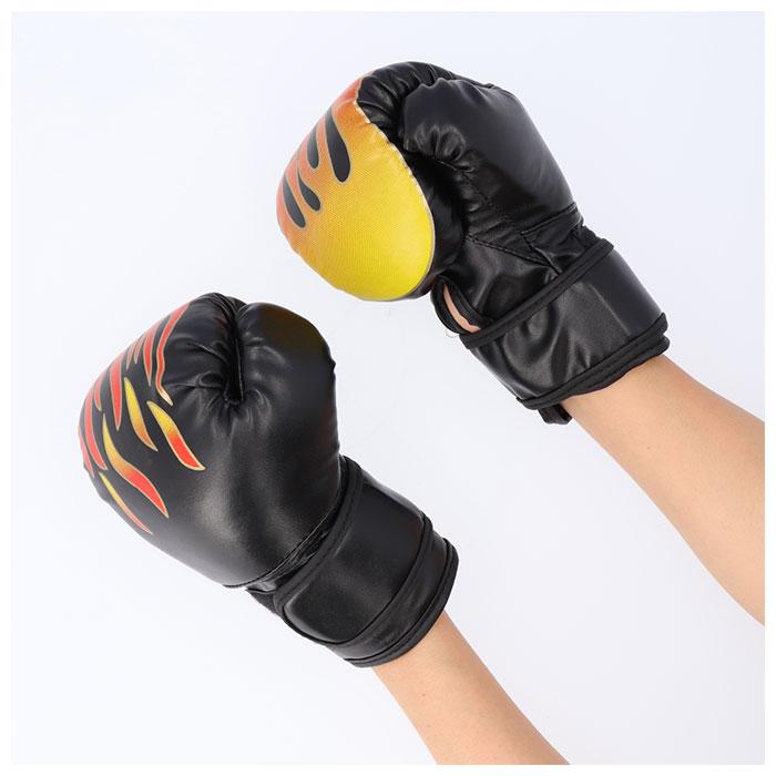 ☆ ブルー ☆ ボクシング グローブ 子供用 左右ペア pmynw029 ボクシング グローブ ミット セット ボクシングミット 子供用 2個セット | ブランド登録なし | 05