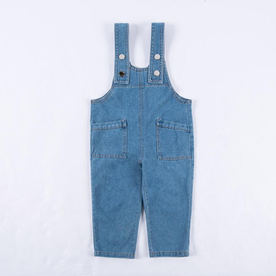 ☆ライトブルー☆90cm☆オーバーオール pmyoba1220 オーバーオール キッズ サロペット 子供服 パンツ デニムパンツ ロングパンツ