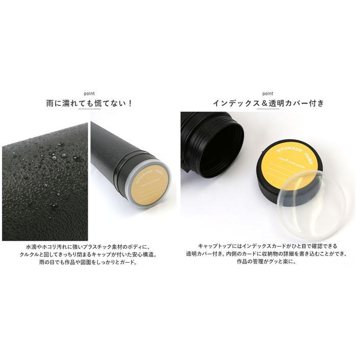 ☆ ブルー ポスターケース 防塵 はっ水 pmypost01 図面ケース 筒