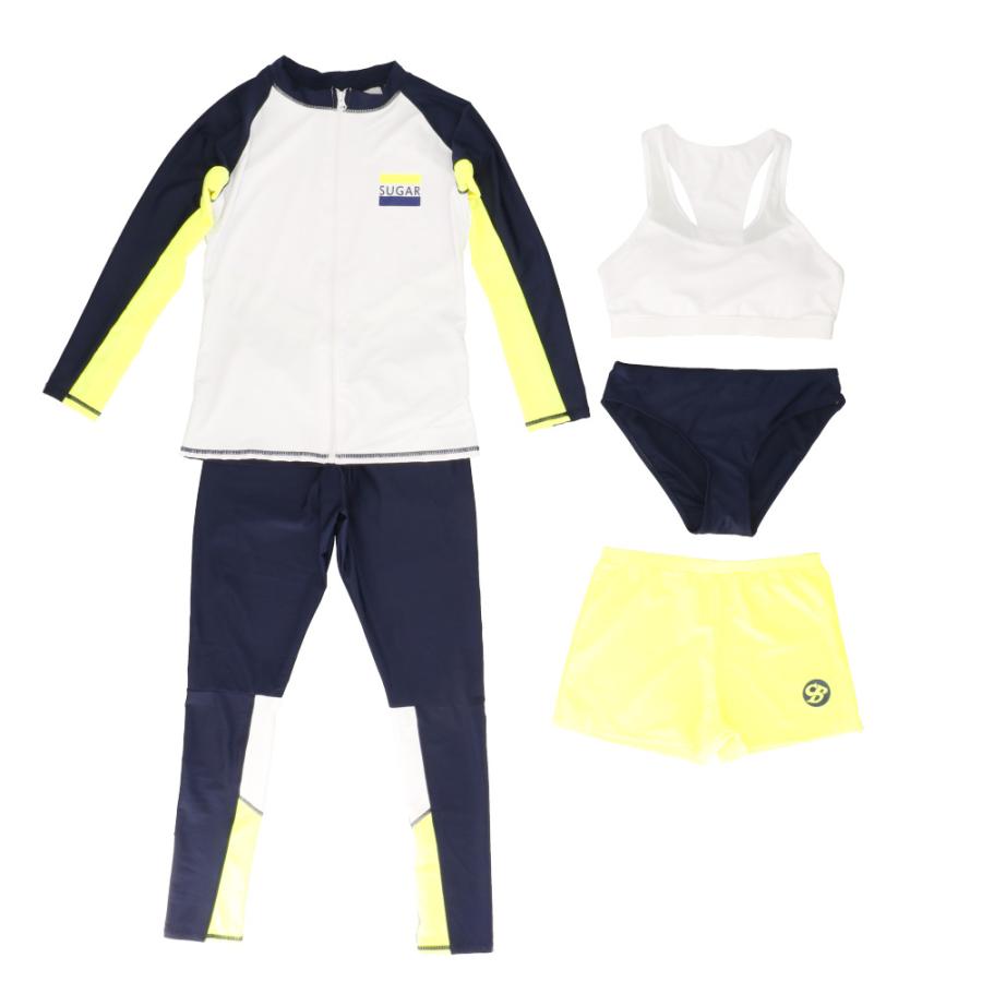 ☆Eタイプ☆Lサイズ☆水着 レディース 5点セット pmyswim002 水着 レディース 体型カバー 5点セット 水陸両用 アウター 長袖