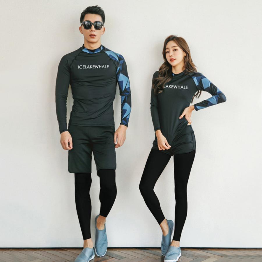 ☆1915タイプ☆XLサイズ☆水着 レディース 4点セット pmyswim23 水着 ラッシュガード 4点セット セットアップ ウェットスーツ