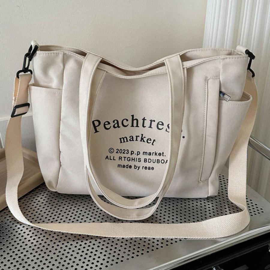 ☆ アイボリー トートバッグ pmytotobag14 ショルダーバッグ 