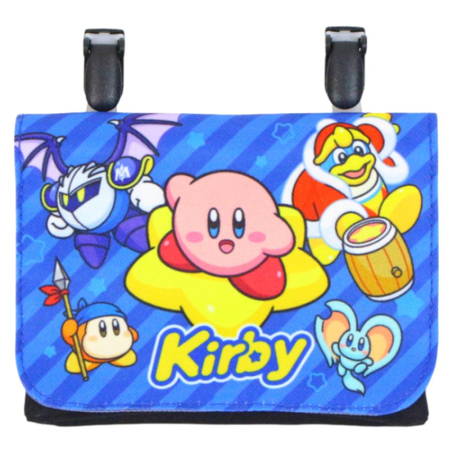 ☆ 星のカービィブルー キャラクター ポケットポーチ 移動ポケット