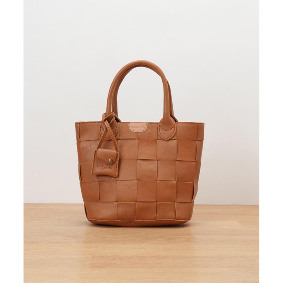 ☆ CAMEL toleur カウレザー太メッシュトート トートバッグ レディース 
