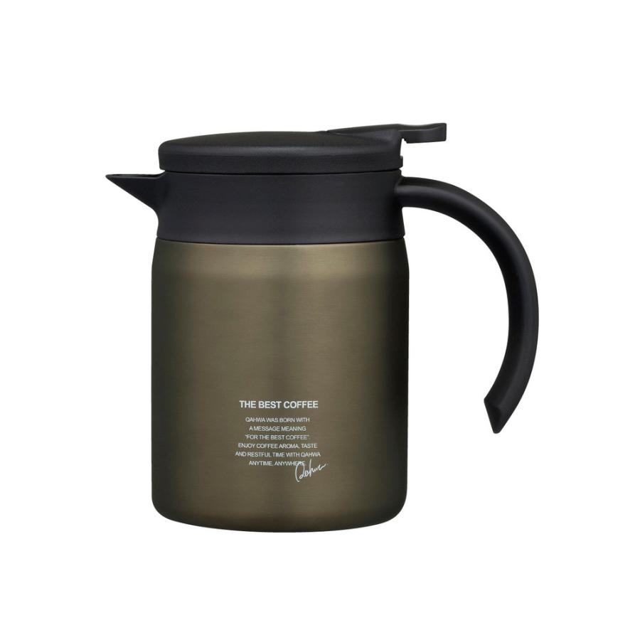☆ グラファイトグレー コーヒー サーバー 保温 通販 コーヒーポット コーヒーサーバー ステンレス おしゃれ 小さめ ドリップポット 約 60 | ブランド登録なし