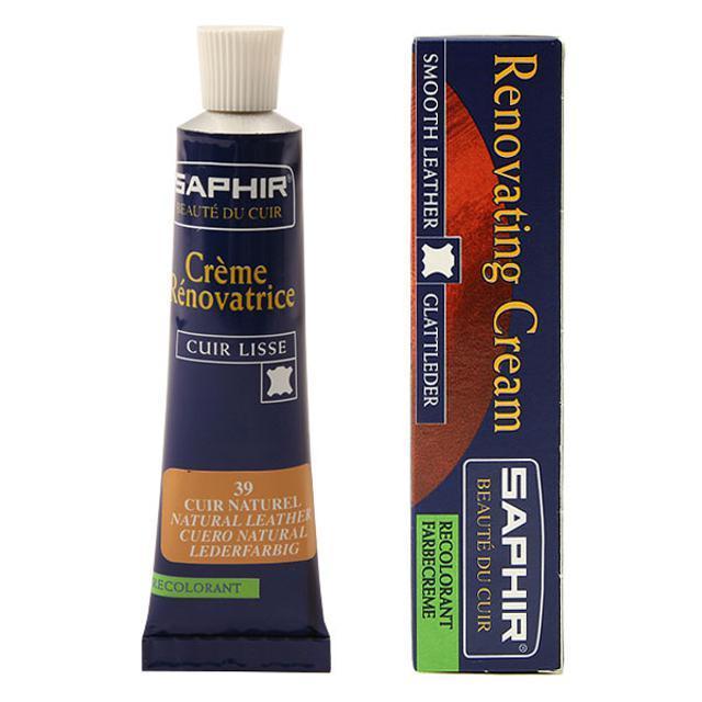 サフィール　レノベイティングカラー補修　黒・ブラウン・紺・茶・ベージュ　6色　瓶 SAPHIR（サフィール）レノベイティングカラー補修 チューブ 25ml