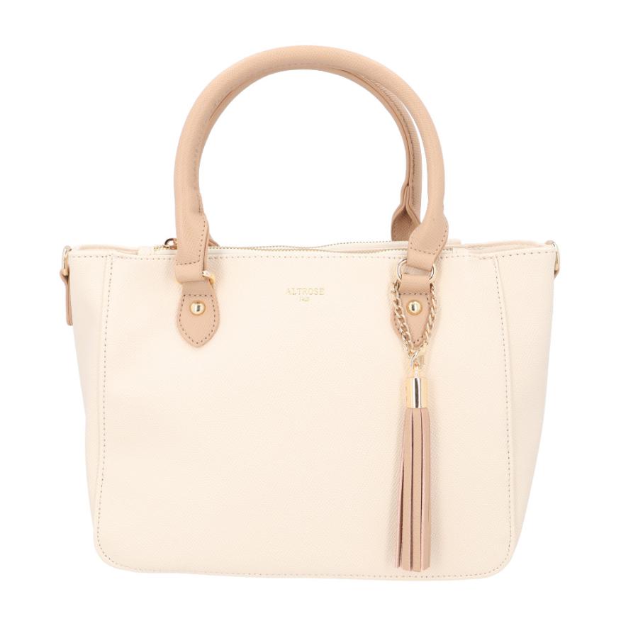 ☆ アイボリー/ベージュ ALTROSE アルトローズ タバサ2WAYトート