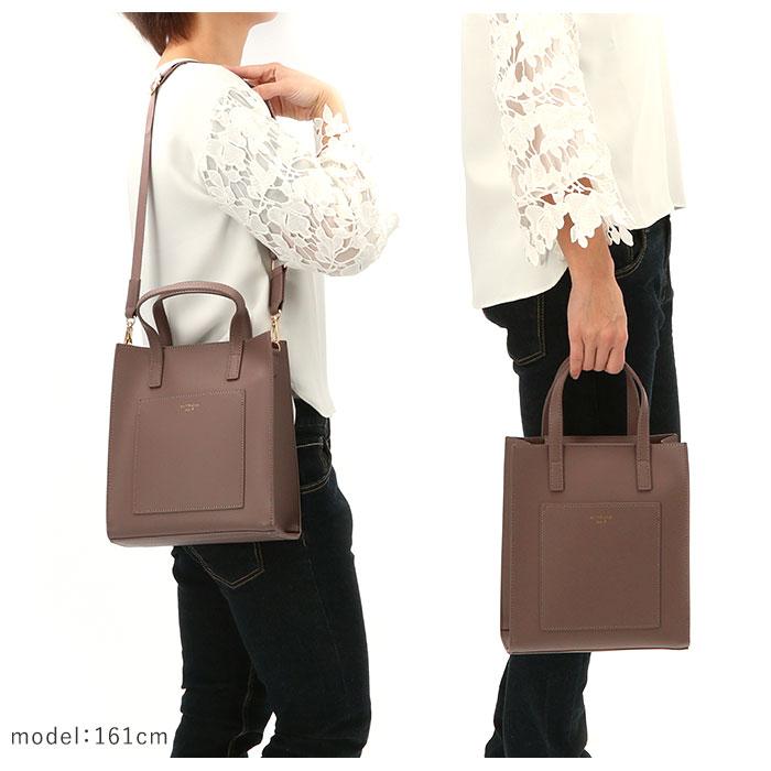 キアルージ トートバッグ ショルダーバッグ ネイビー レザー 2WAY キアルージ トートバッグ ショルダーバッグ ネイビー レザー 2WAY