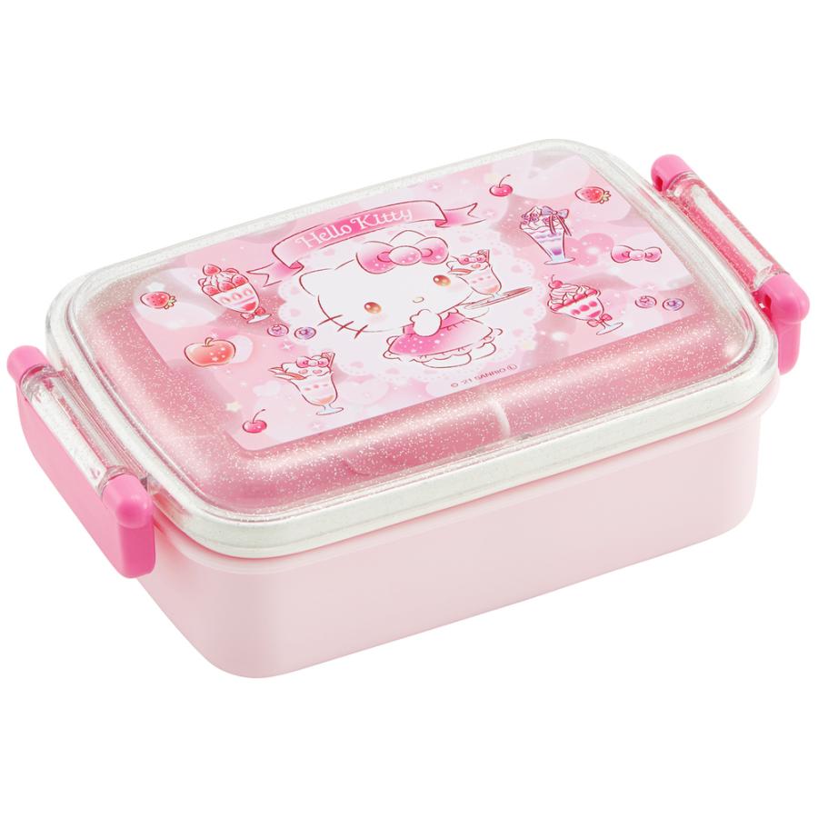 ☆ キティキラキラスイーツ 弁当箱 1段 ドーム型 450ml 通販 レンジ