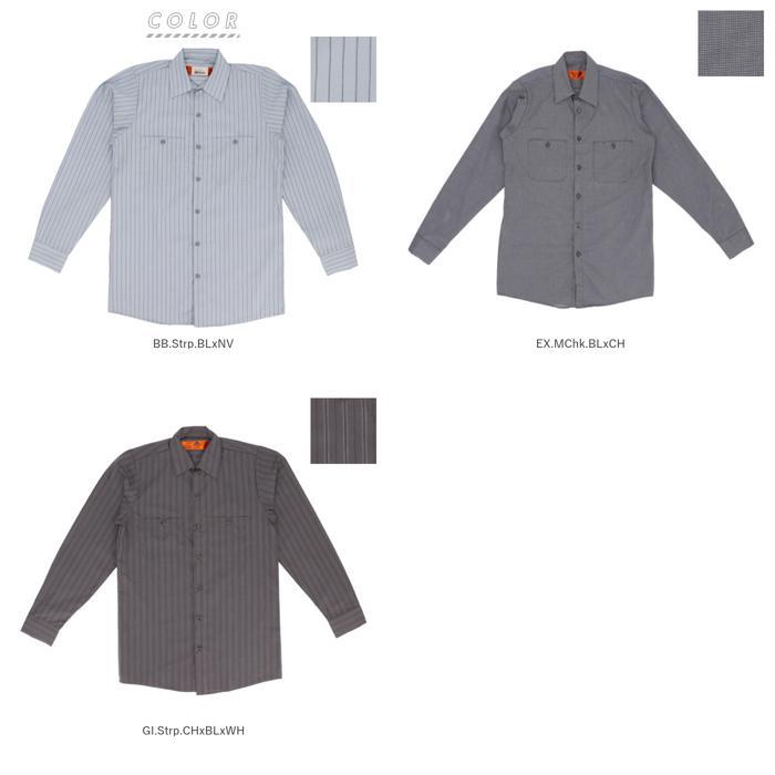 BRIEFING レッド シャツ Lサイズ RED KAP レッドキャップ ショートスリーブ無地半袖ワークシャツ