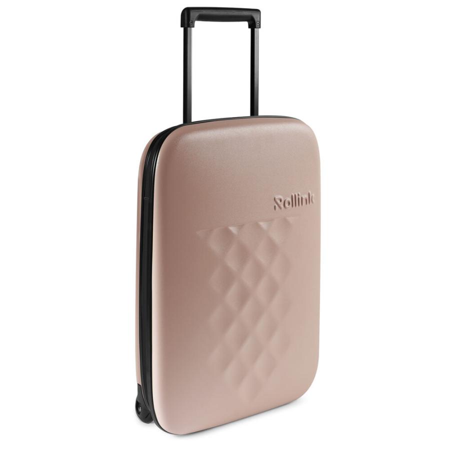 Rollink FLEX 40Lローズスモーク ☆ ローズスモーク Rollink ローリンク フレックススーツケース 40L