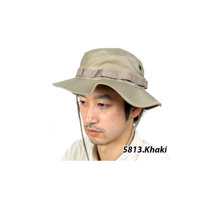5813.Khaki 7 (約56cm) ブーニーハット ジャングルハット ロスコ サファリハット ミリタリーハット ミリタリー ...