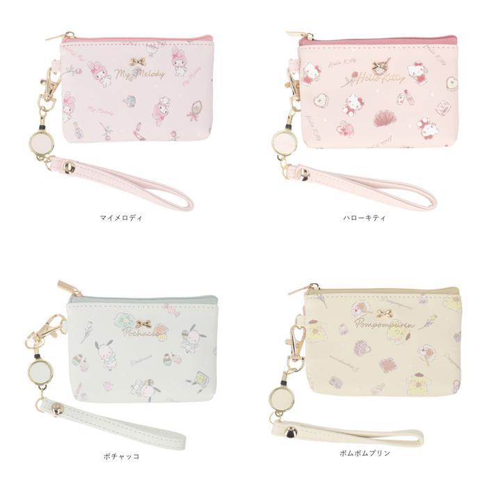 ☆ ハローキティ キャラクター リール付パスケース サンリオ