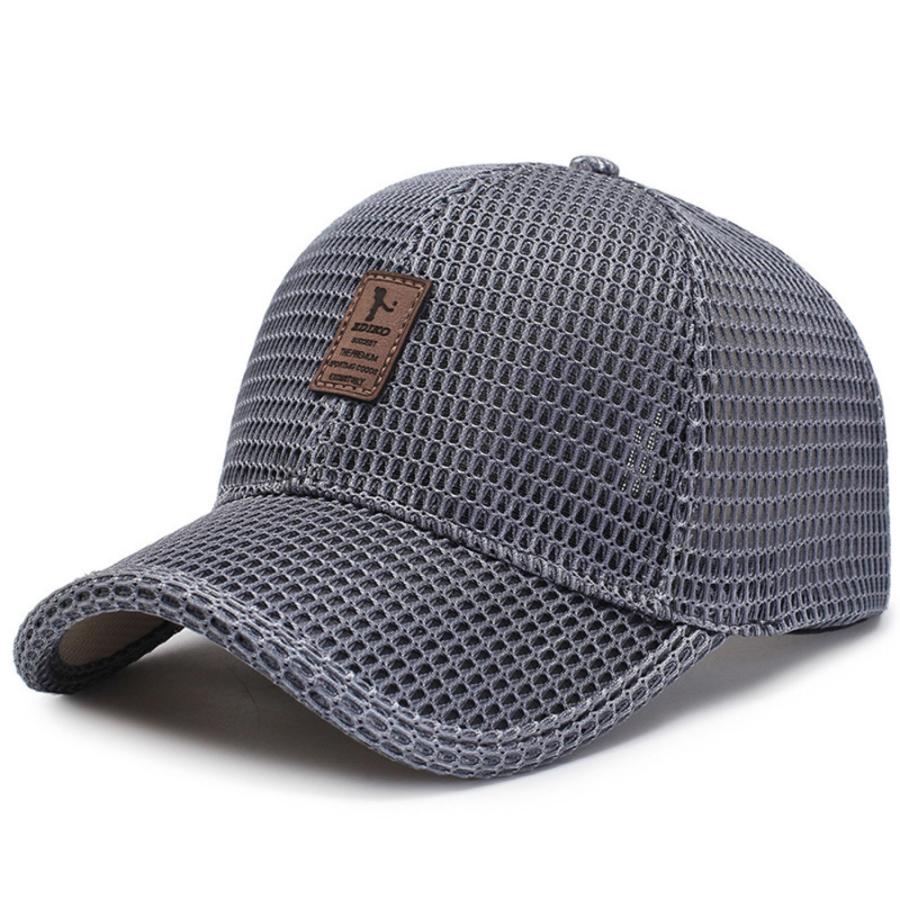 ☆ ダークグレー キャップ メッシュ sehxg189 帽子 メンズ レディース