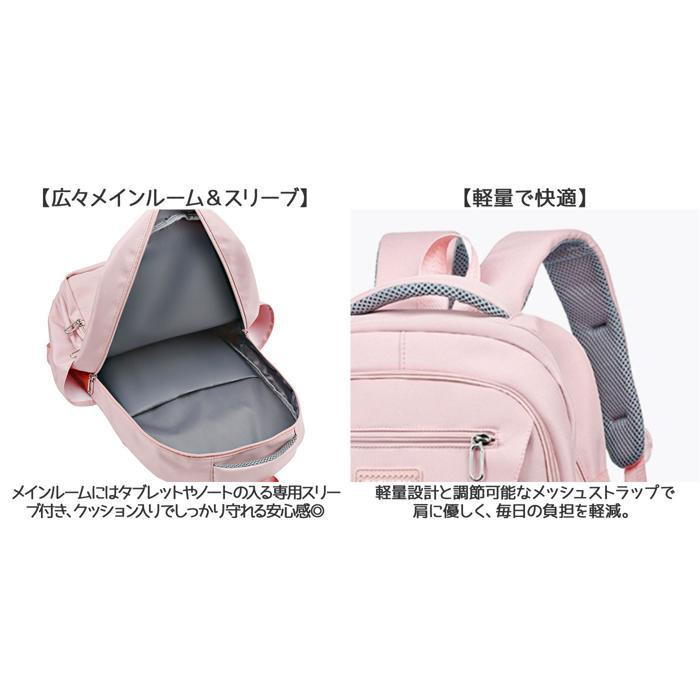 ☆ ライトブルー リュック キッズ 女の子 スクールバッグ 子ども