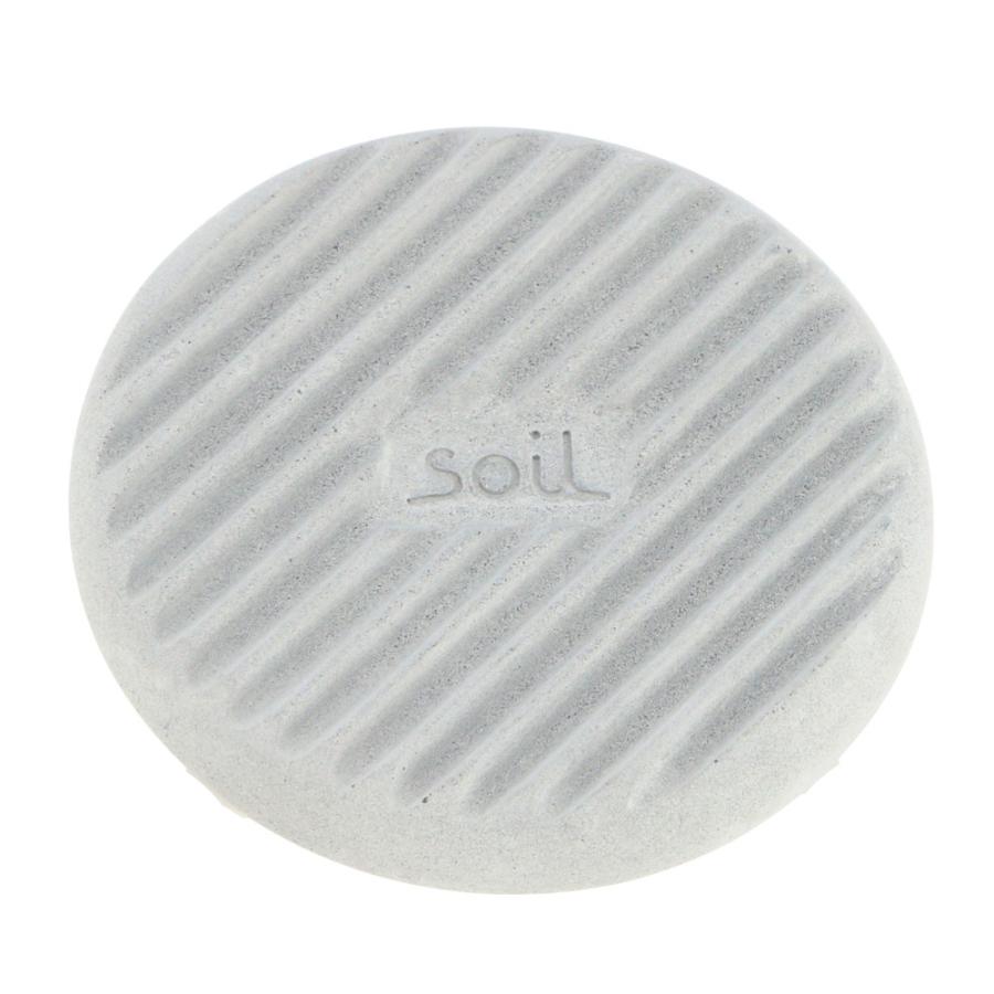 ☆ CIRCLE 珪藻土 soil 通販 生ゴミ ゴミ箱 消臭  炭 リサイクルアッシュ 約W8×D8×H1.5cm ソイル SOIL soil Soil FRESHEN for trashcan | ブランド登録なし