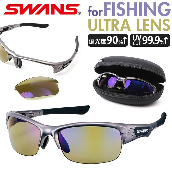 ☆ 0168.GMR/偏光ULライトグリーン SWANS SPRINGBOK ULTRA LENS for
