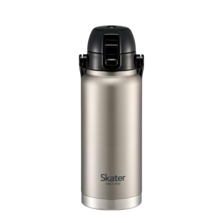 ☆ シルバー ☆ ハンドル付ダイレクトボトル 800ml スケーター 水筒 ハンドル付き std8h ハンドル 800ml Skater マグ ステンレスボトル | 