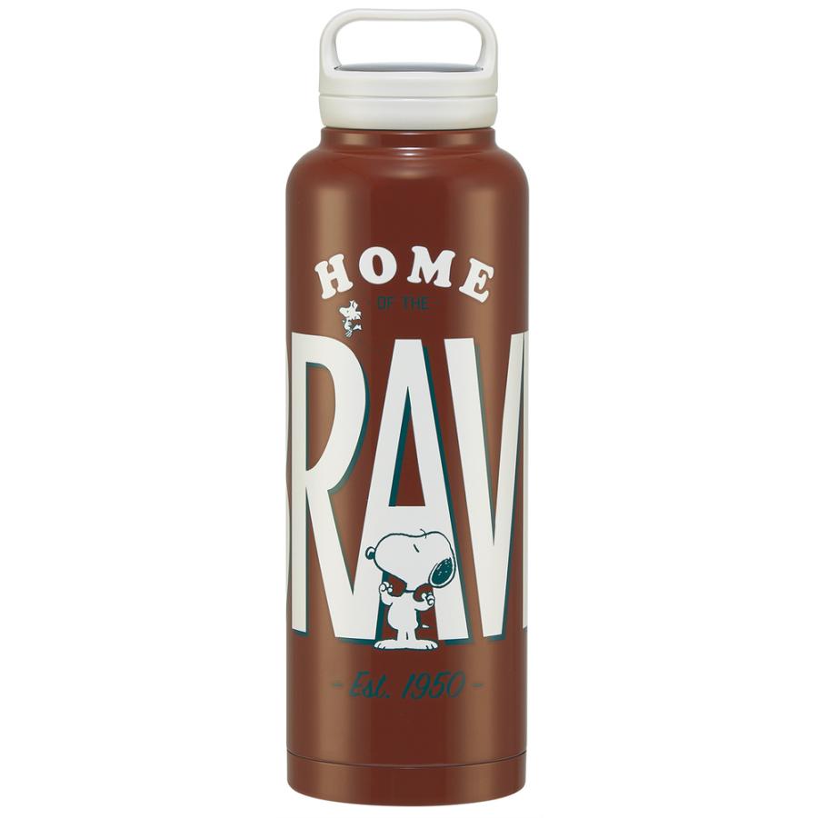 ☆ SNOOPY ☆ スクリューハンドルマグボトル 1500ml STSC16 スケーター 水筒 1.5リットル ステンレスボトル マグボトル 保温 保冷 大容量 | ブランド登録なし