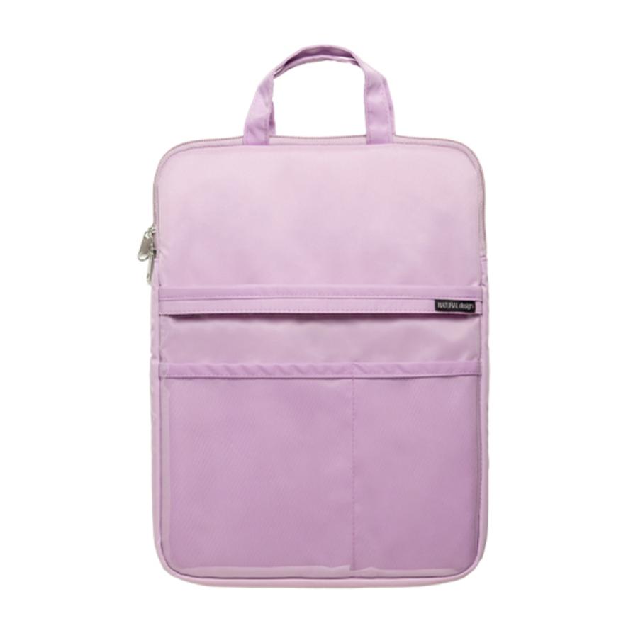 ☆ パープル ☆ タブレットポーチ Clear Pocket かわいい タブレットケース 小学生 パソコンケース PCタブレットケース PCバッグ | 