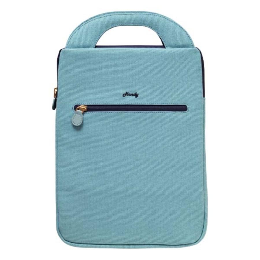 ☆ ブルー ☆ タブレットポーチ Handy かわいい タブレットケース 小学生 パソコンケース PCバッグ PCタブレットケース タブレットポーチ | 